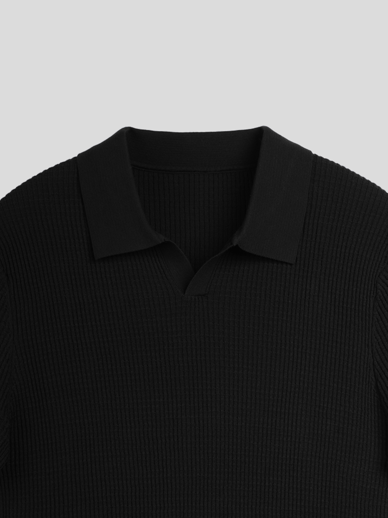 FlexKnit Active Knitted Buttonless Polo