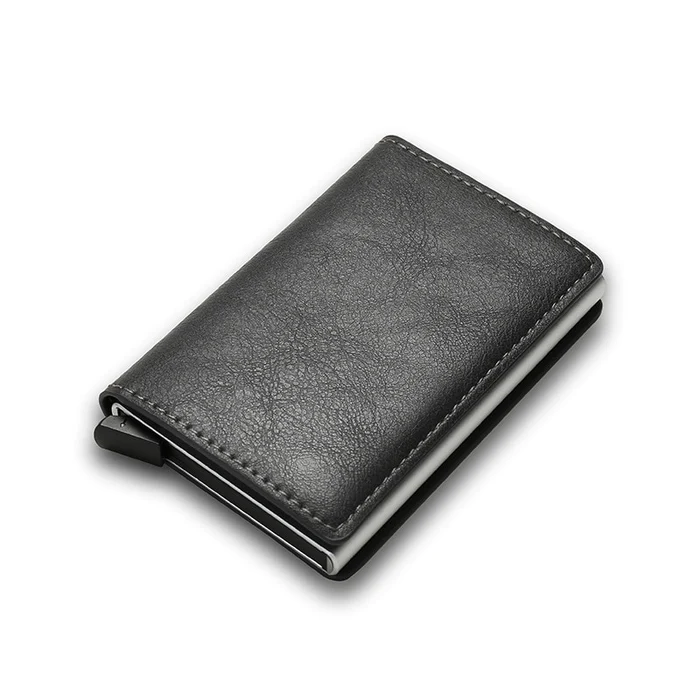 Slim anti-theft wallet