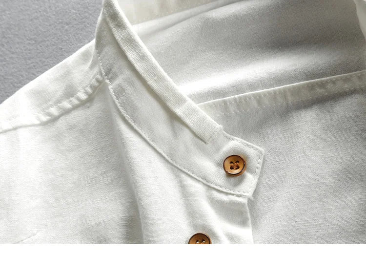 Premium Grandad Collar Shirt